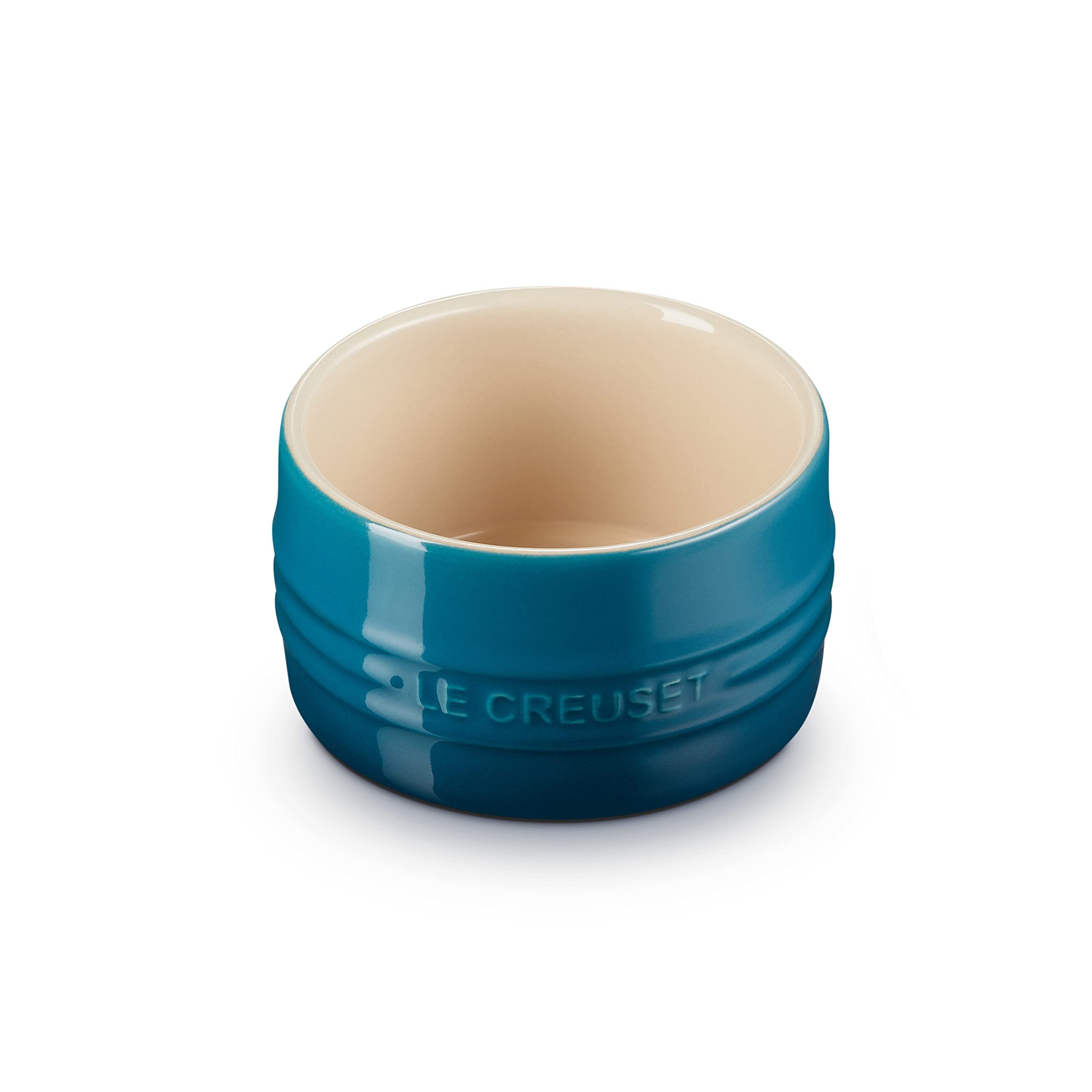 le-creuset-ramequin-impilabile-in-gres-vetrificato-200-ml-deep-teal-resistente-f image 2