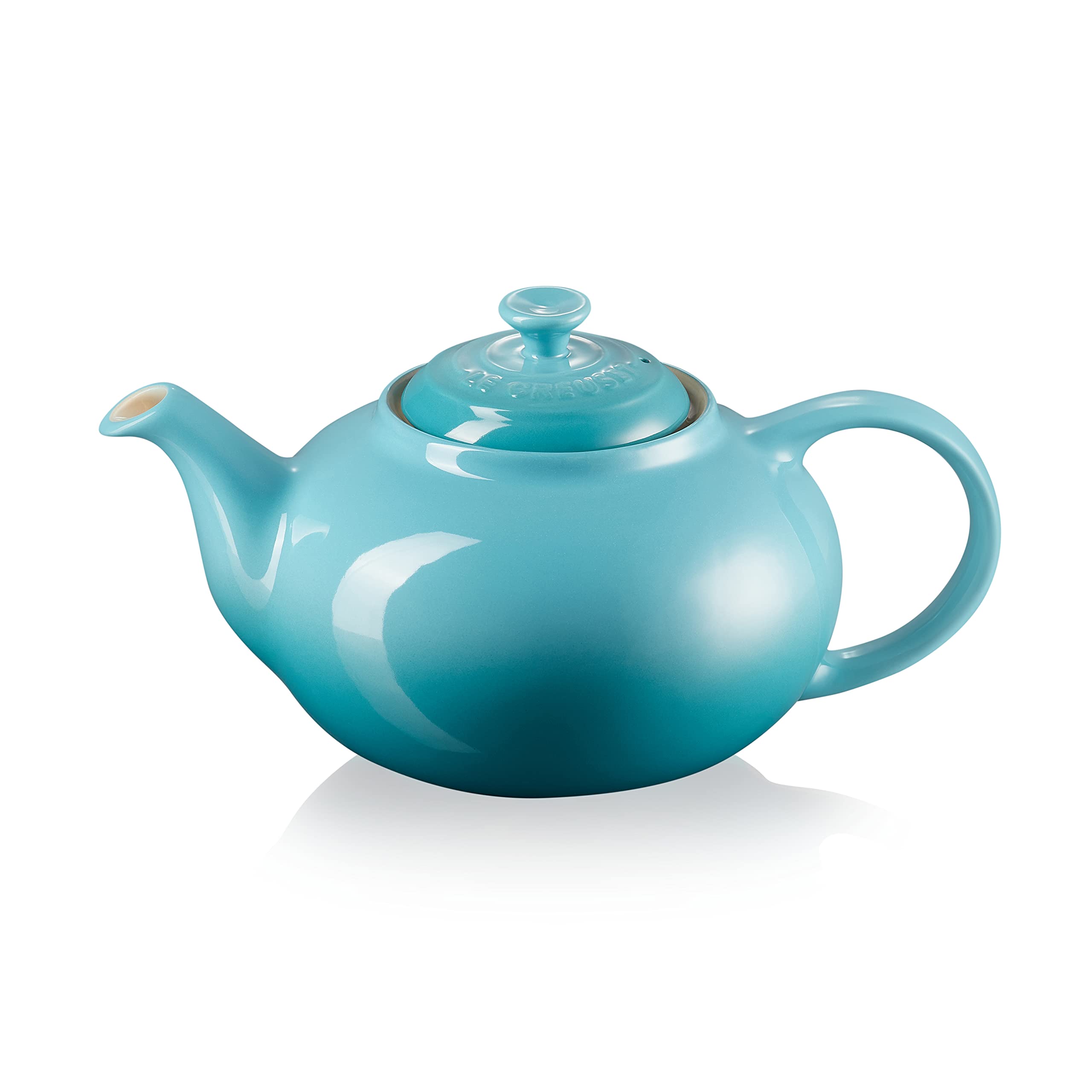 le-creuset-teiera-classic-in-gres-vetrificato-1-3-l-per-3-4-tazze-deep-teal-7070 image 8