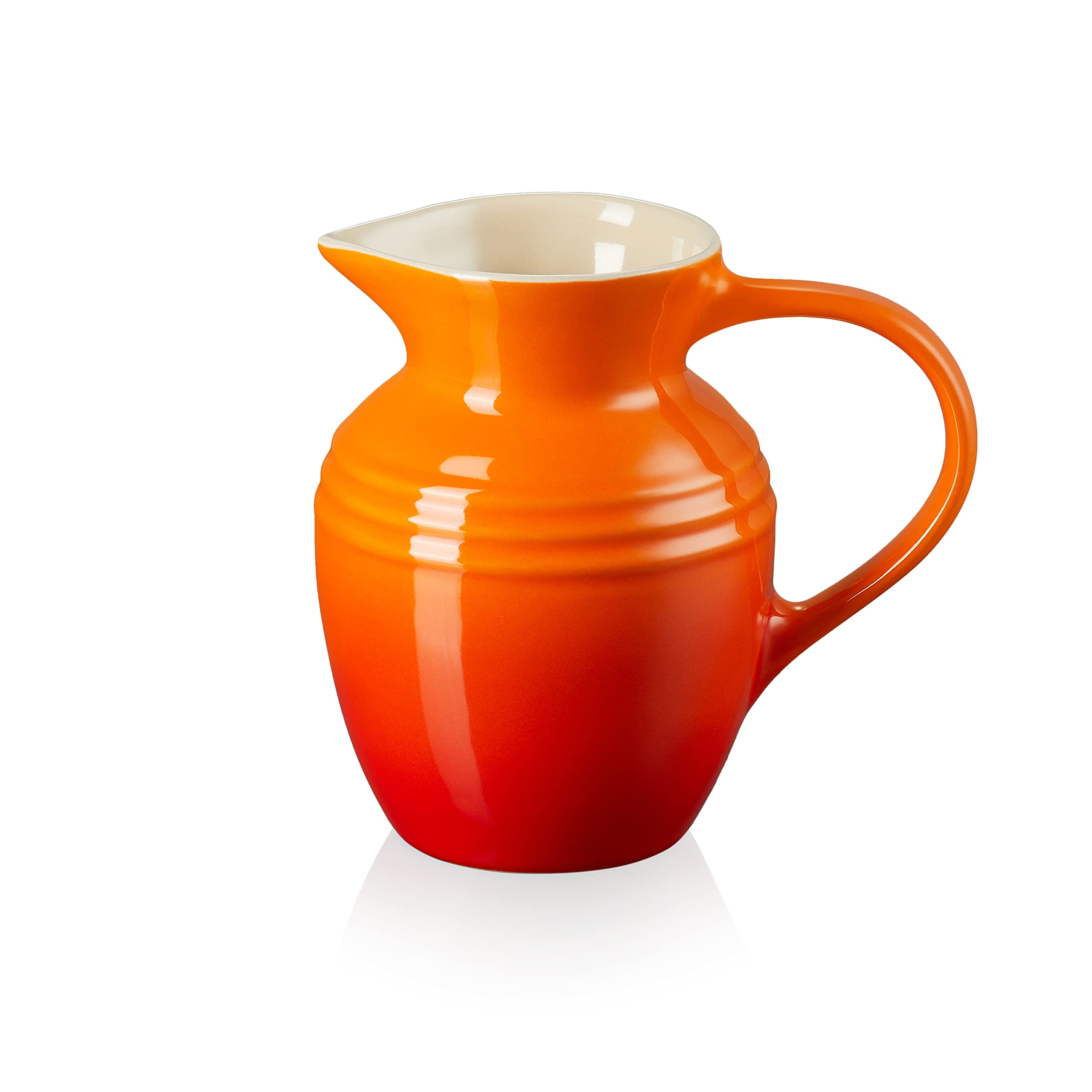 le-creuset-brocca-classic-in-gres-vetrificato-600-ml-arancio-80903060900005 image 1