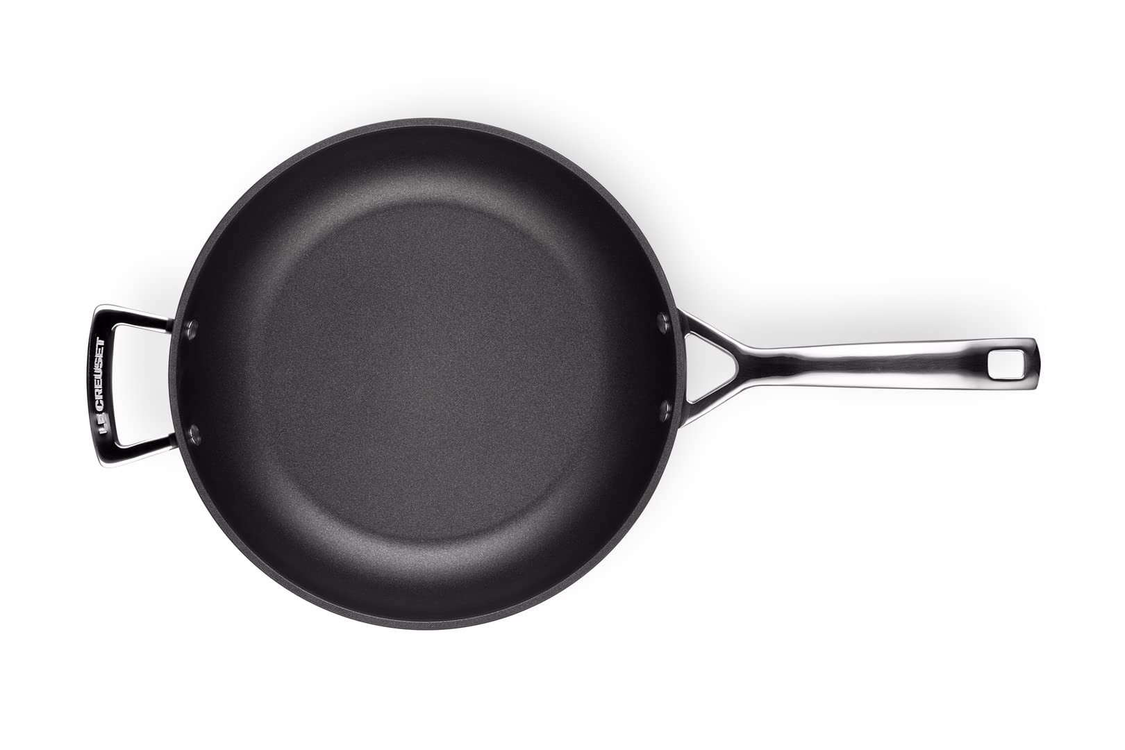 le-creuset-padella-alta-con-maniglia-in-alluminio-antiaderente-28-cm-induzione-n image 2
