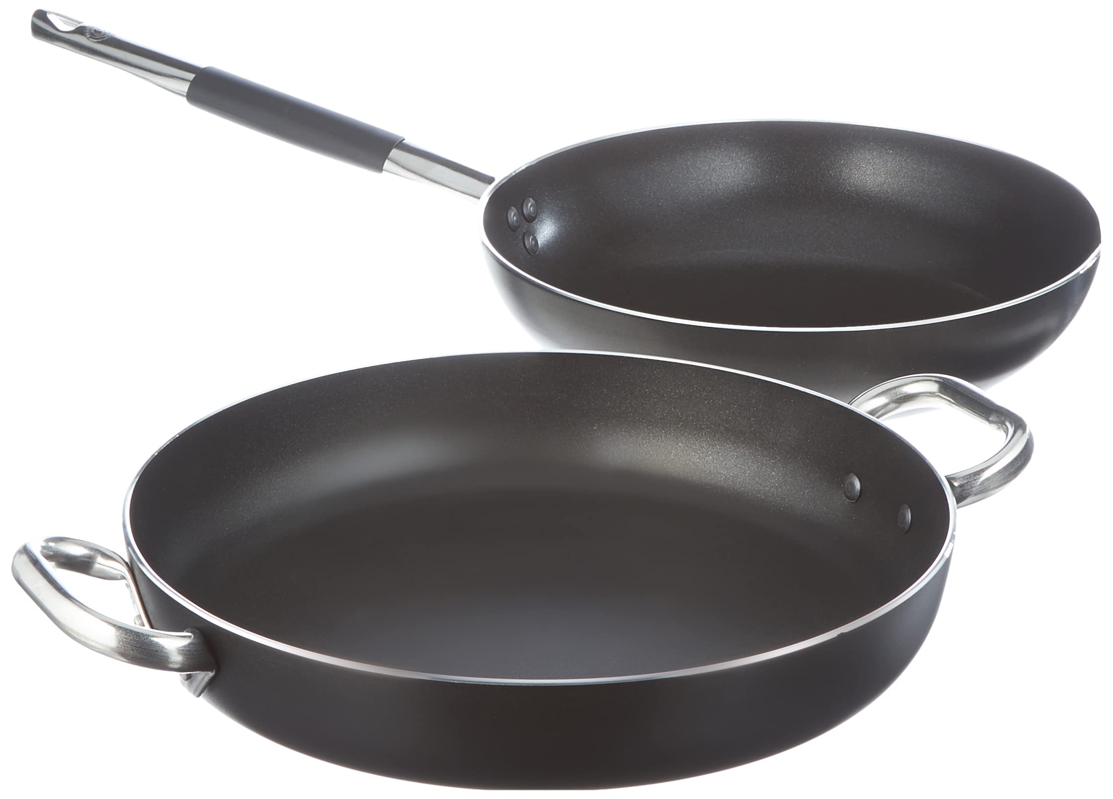 pentole-agnelli-all-black-set-per-4-persone-5-pezzi-in-alluminio-antiaderente-3- image 2