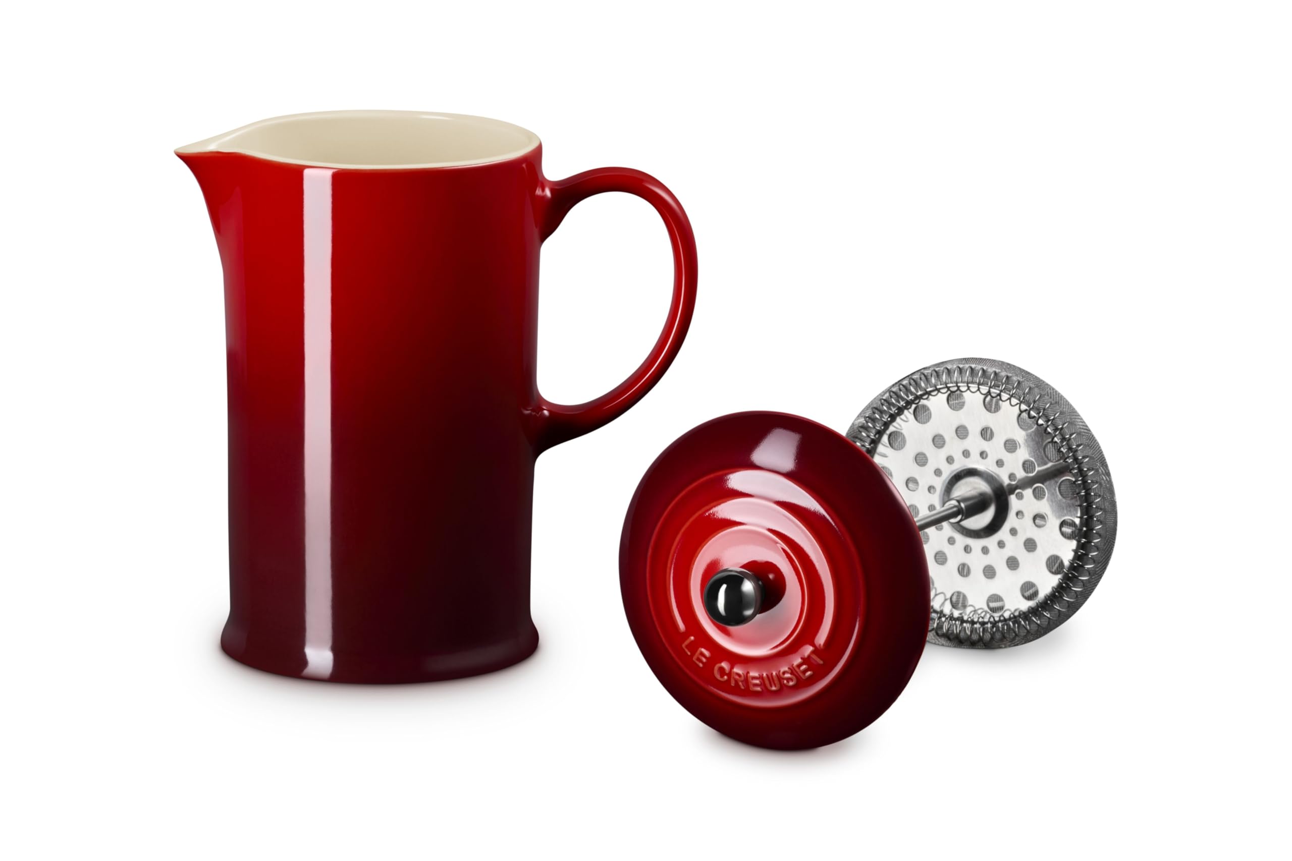 le-creuset-coffee-press-caffettiera-francese-in-gres-vetrificato-con-pressa-in-a image 2