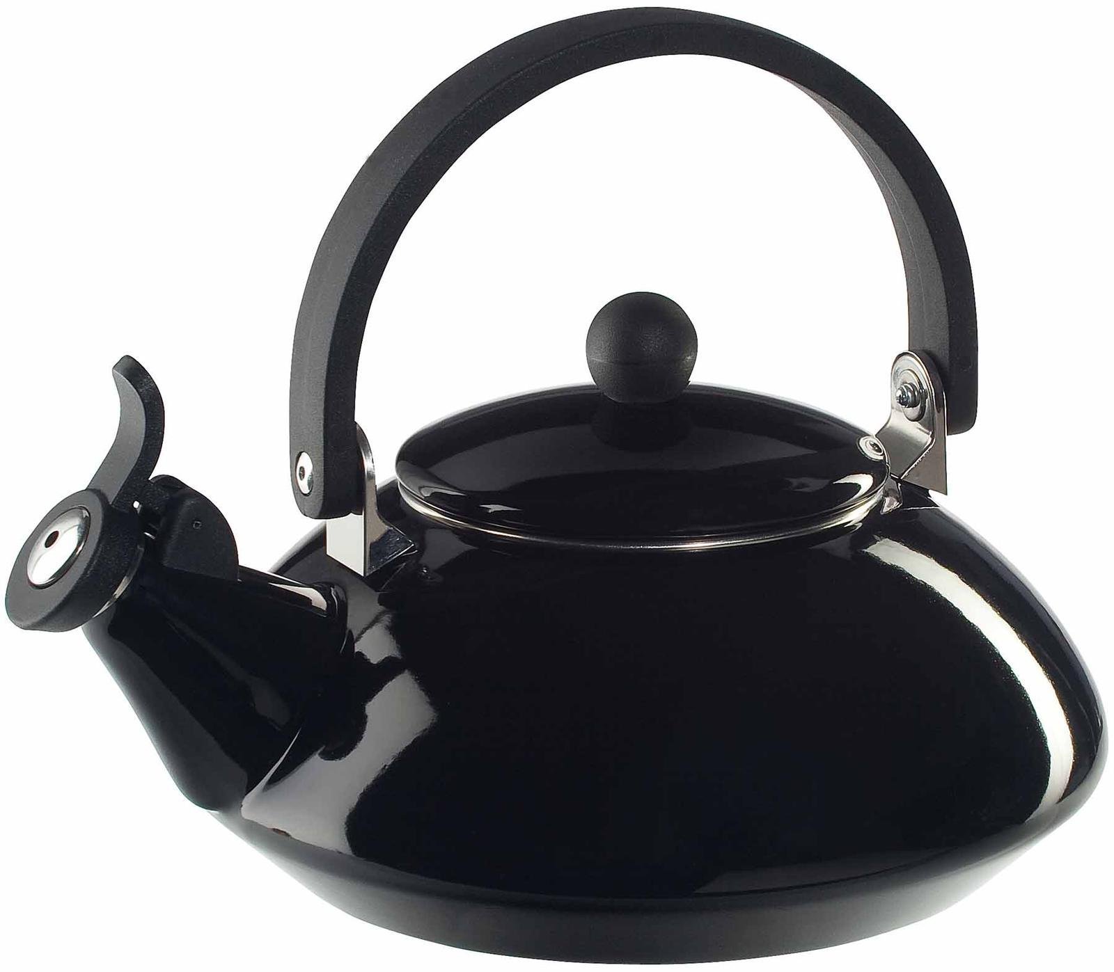 le-creuset-bollitore-zen-1-5-l-in-acciaio-smaltato-con-fischio-manico-fenolico-n image 1