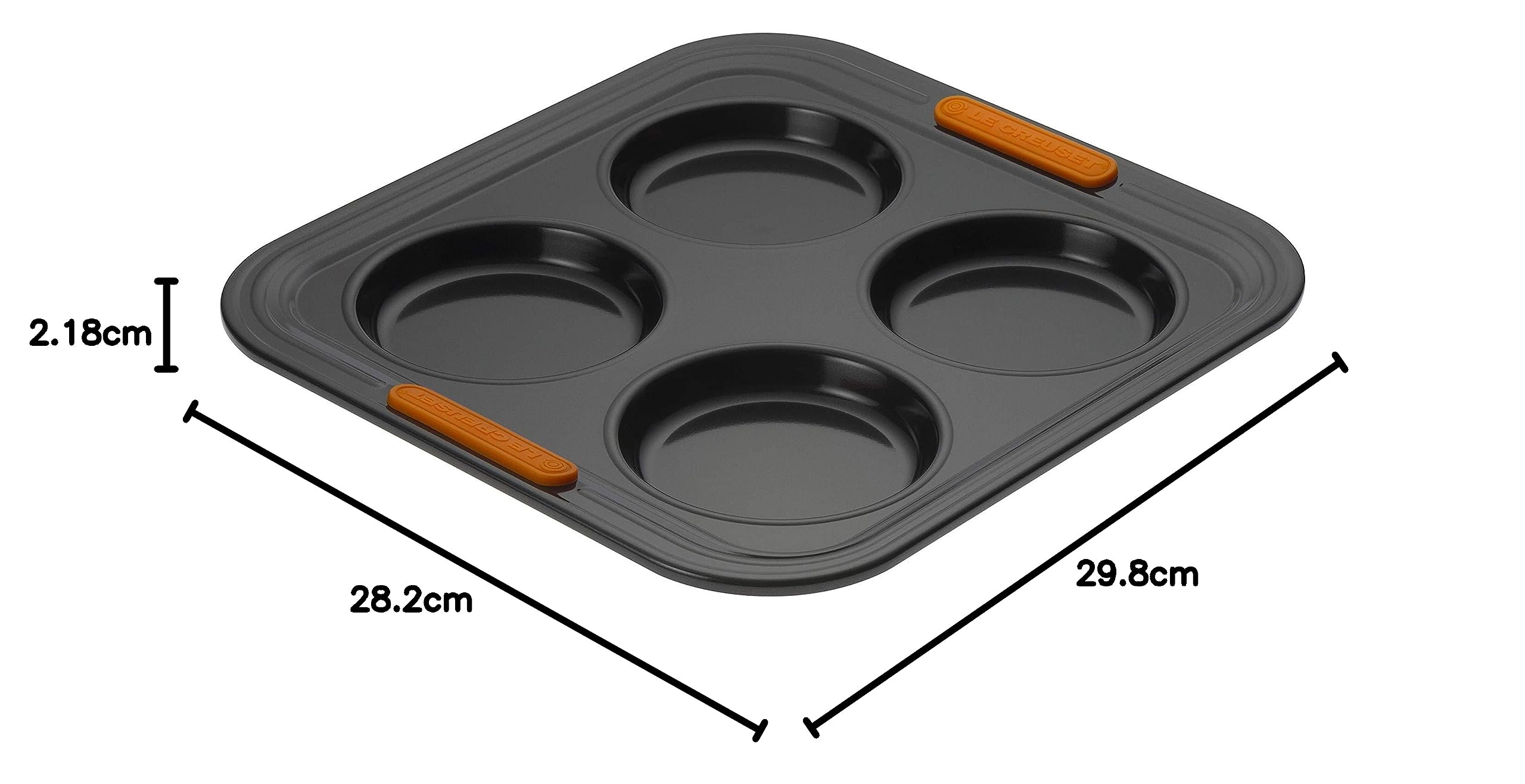le-creuset-stampo-antiaderente-per-yorkshire-pudding-4-pezzi-da-10-cm-acciaio-al image 4