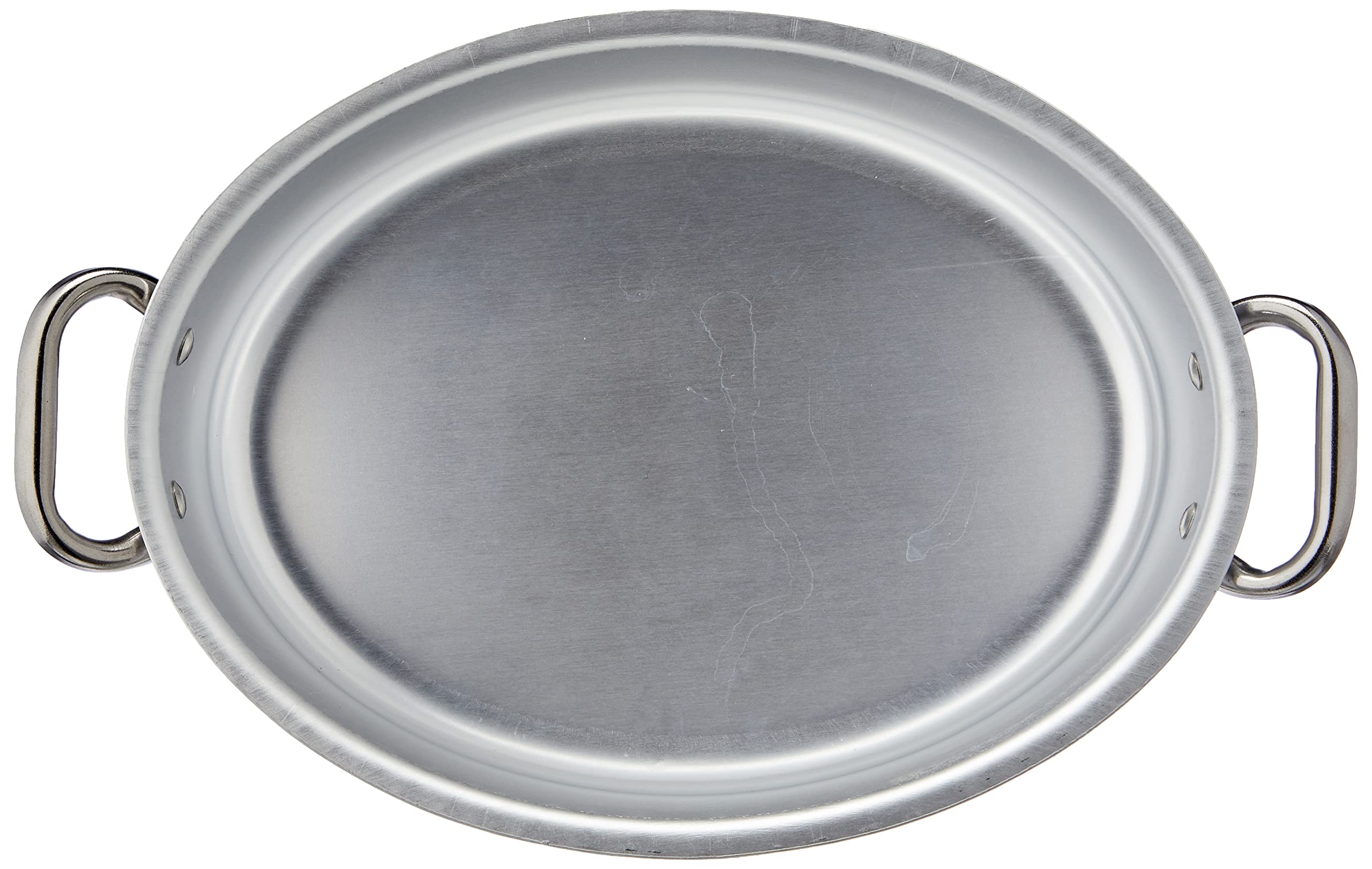 pentole-agnelli-linea-alluminio-3-mm-professionale-casseruola-ovale-con-maniglie image 2