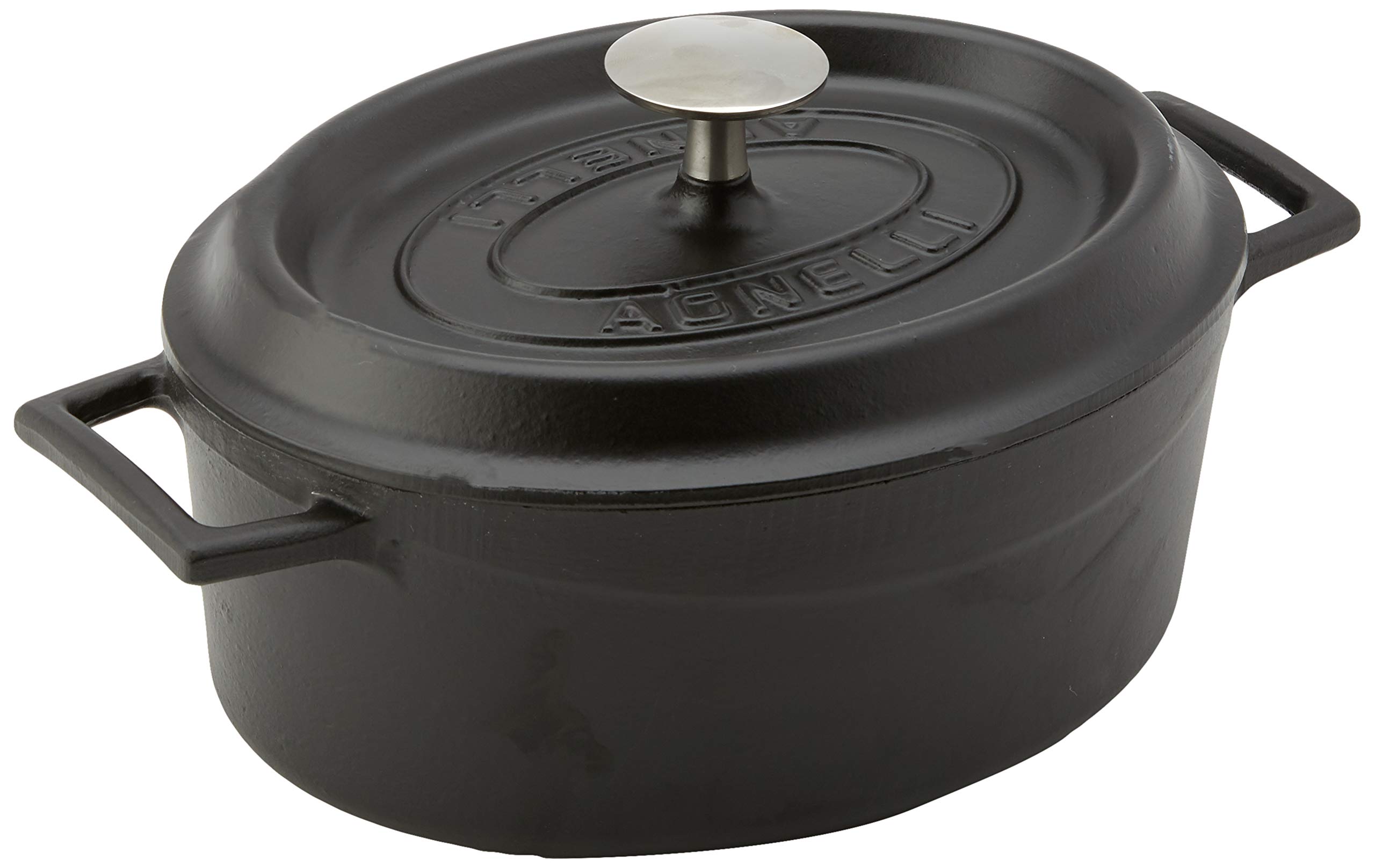 pentole-agnelli-casseruola-ovale-in-ghisa-con-2-maniglie-arancione-12-x-9-cm-lin image 7