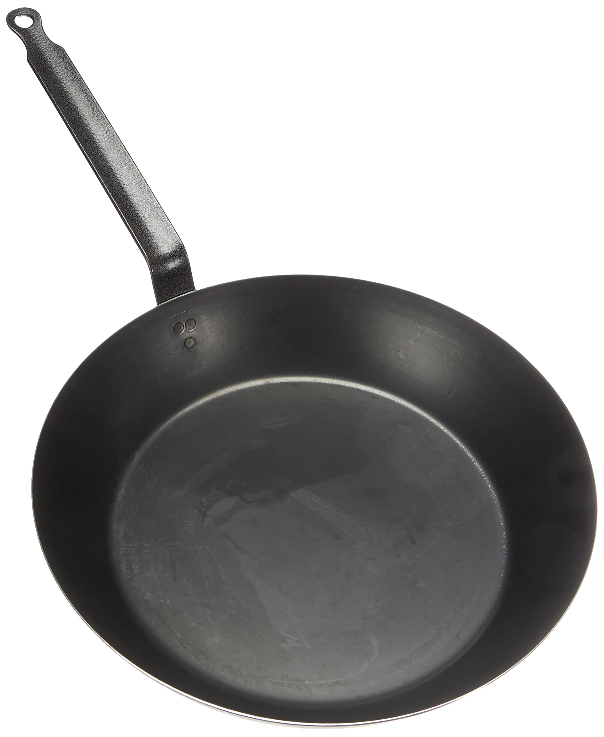 pentole-agnelli-cofe3006t28-padella-lionese-leggera-in-ferro-con-1-manico-nero-2 image 1