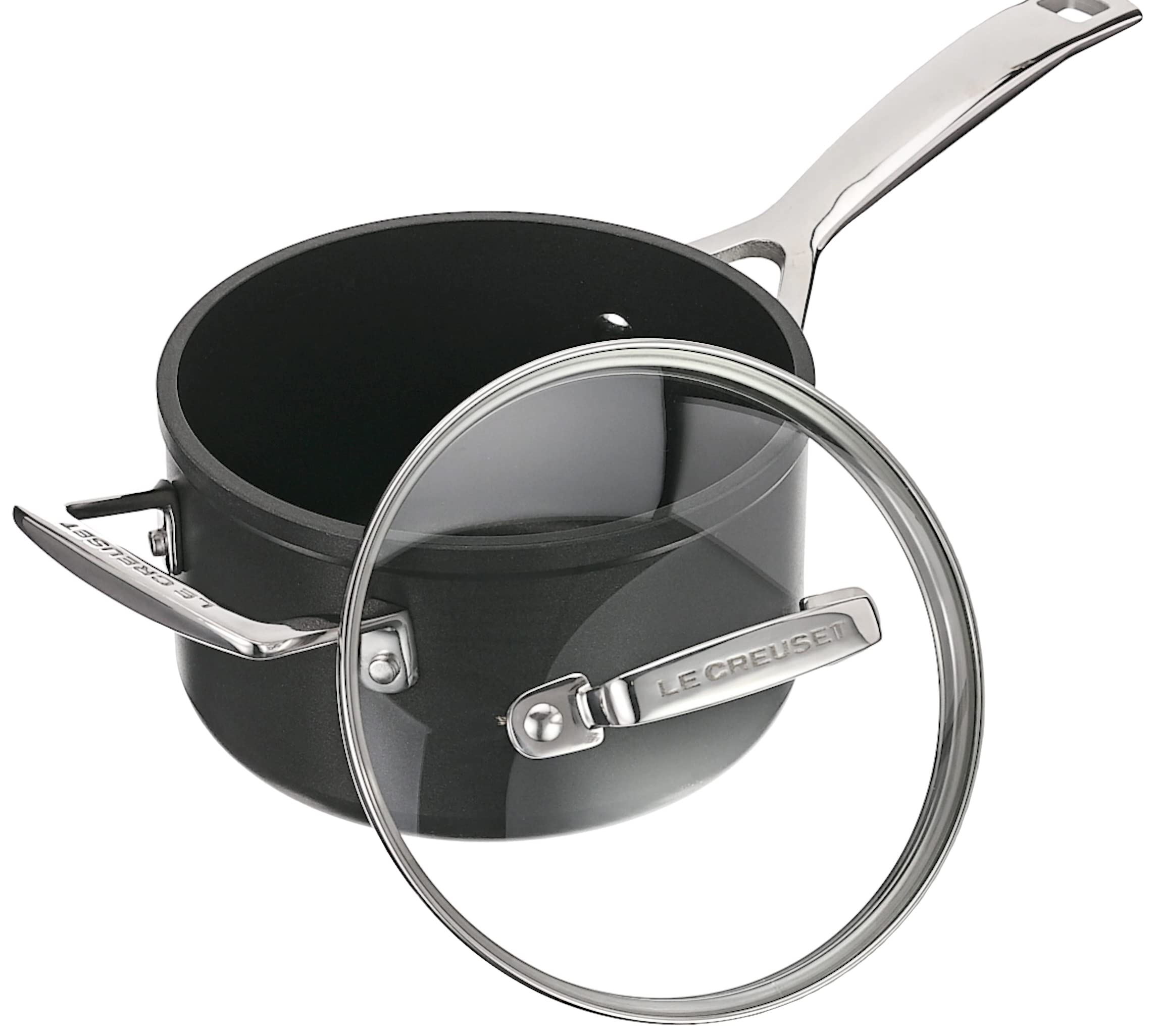 le-creuset-toughened-nonstick-casseruola-con-maniglia-e-coperchio-vetro-in-allum image 3