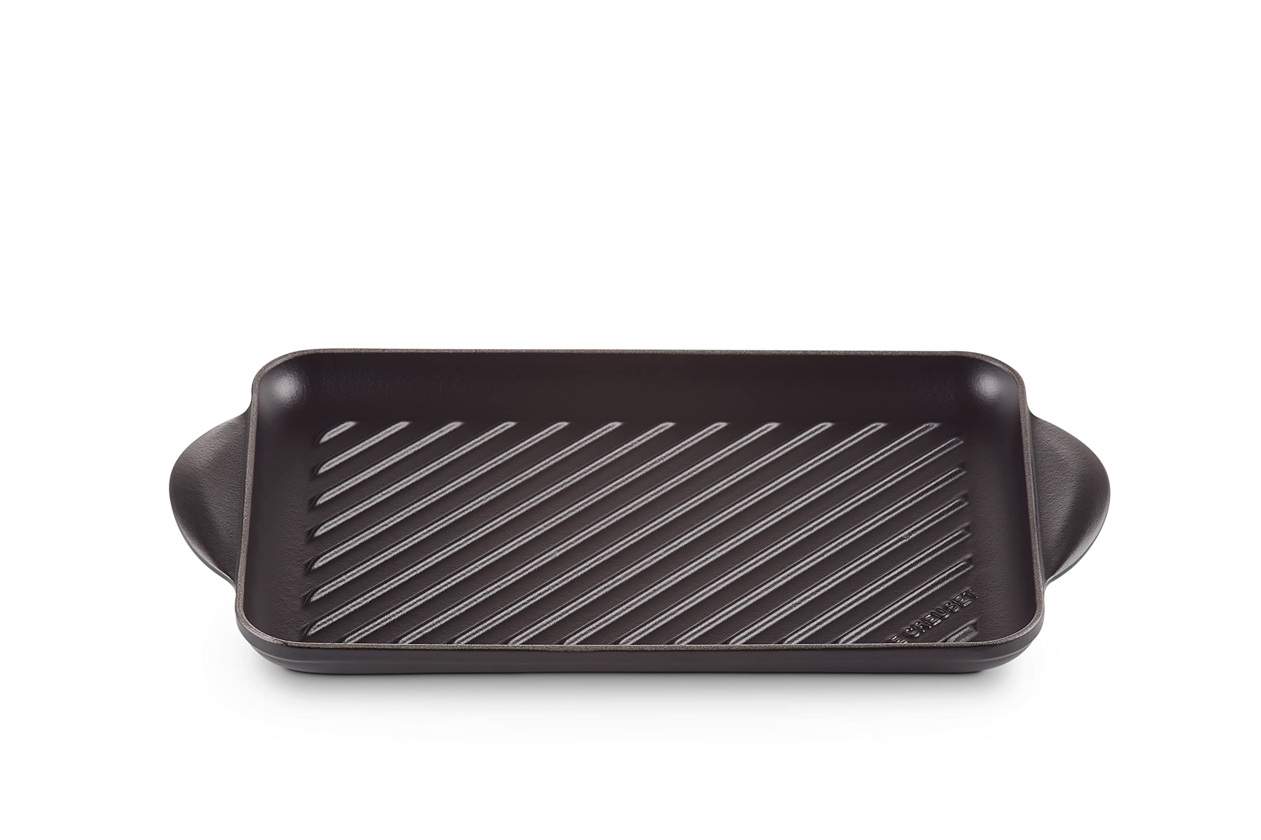 le-creuset-grill-rettangolare-tradition-in-ghisa-vetrificata-32-cm-nero-matt-ada image 1