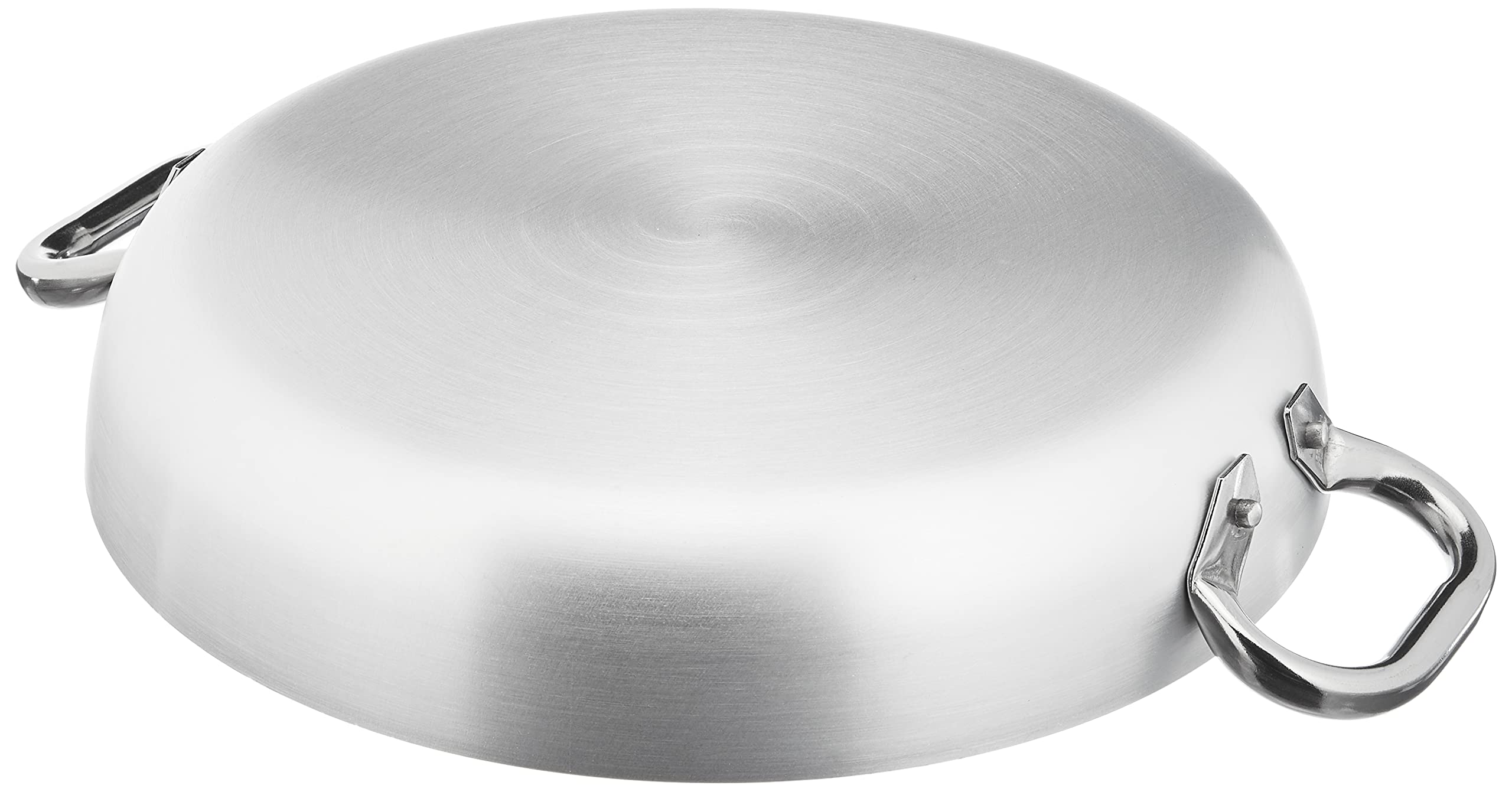 pentole-agnelli-alsa110s32-tegame-con-maniglie-alluminio-antiaderente-argento-32 image 4
