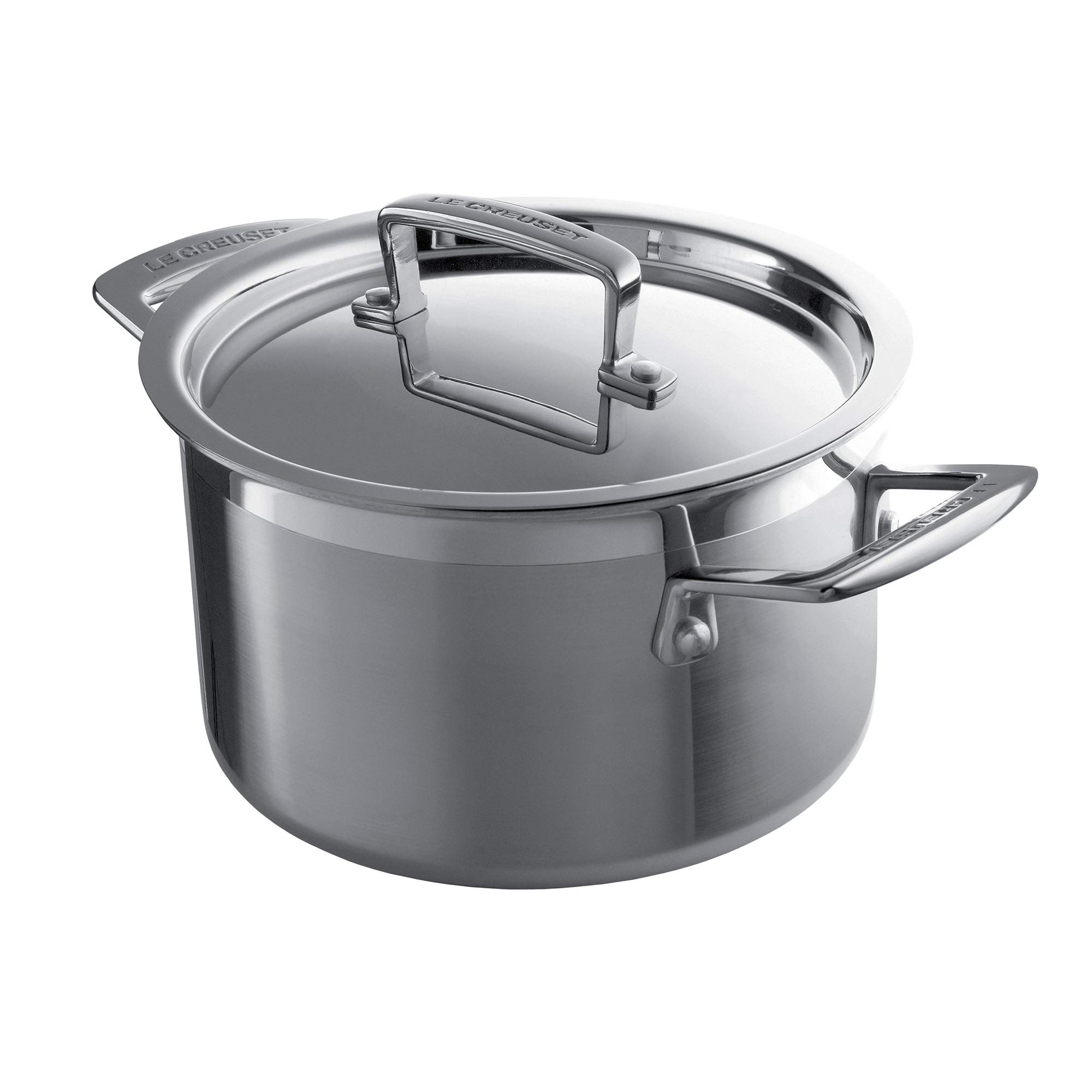 le-creuset-casseruola-alta-3-ply-con-coperchio-in-acciaio-inox-18-cm-2-3-l-compa image 1