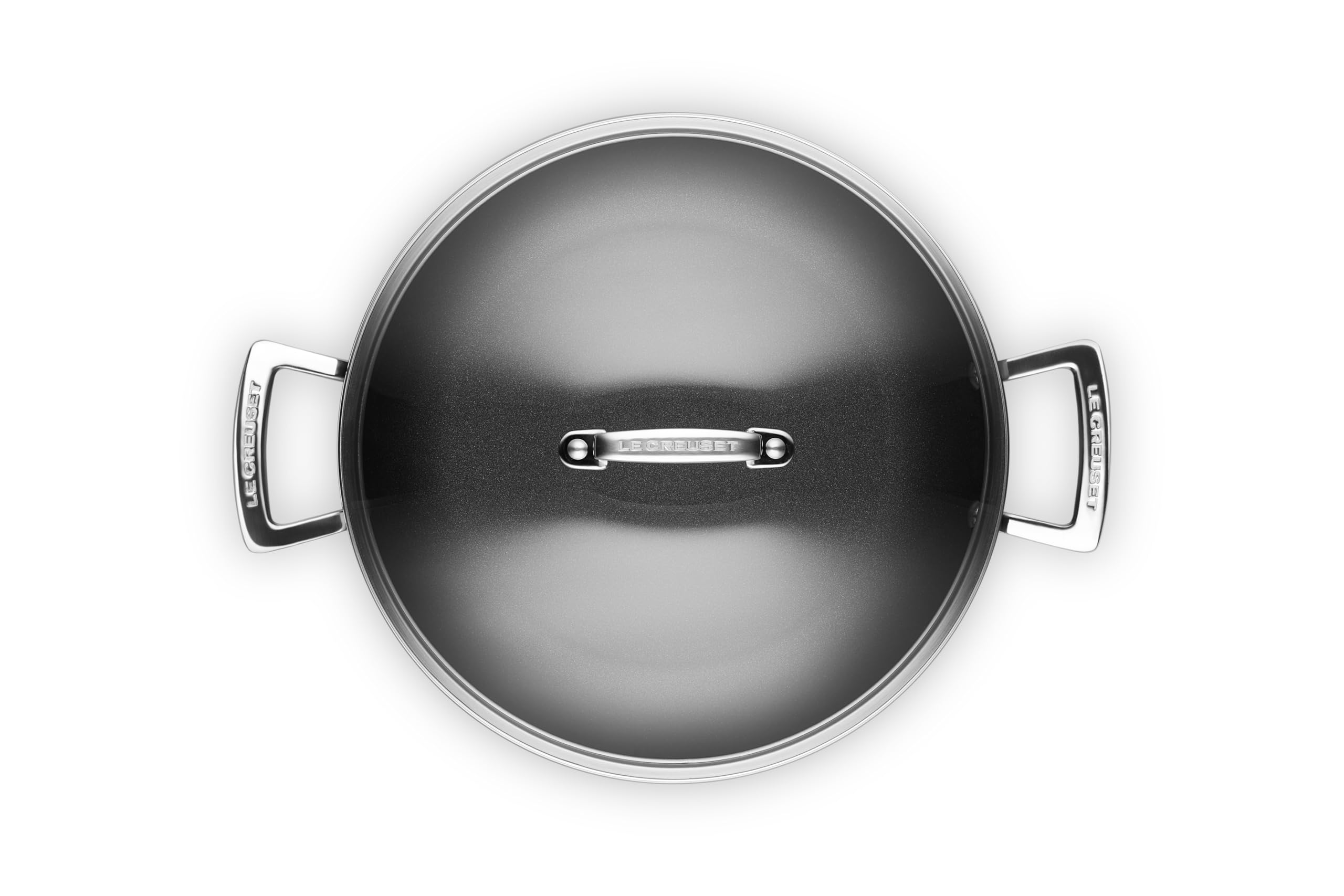 le-creuset-tegame-basso-in-alluminio-antiaderente-con-coperchio-vetro-28-cm-nero image 4