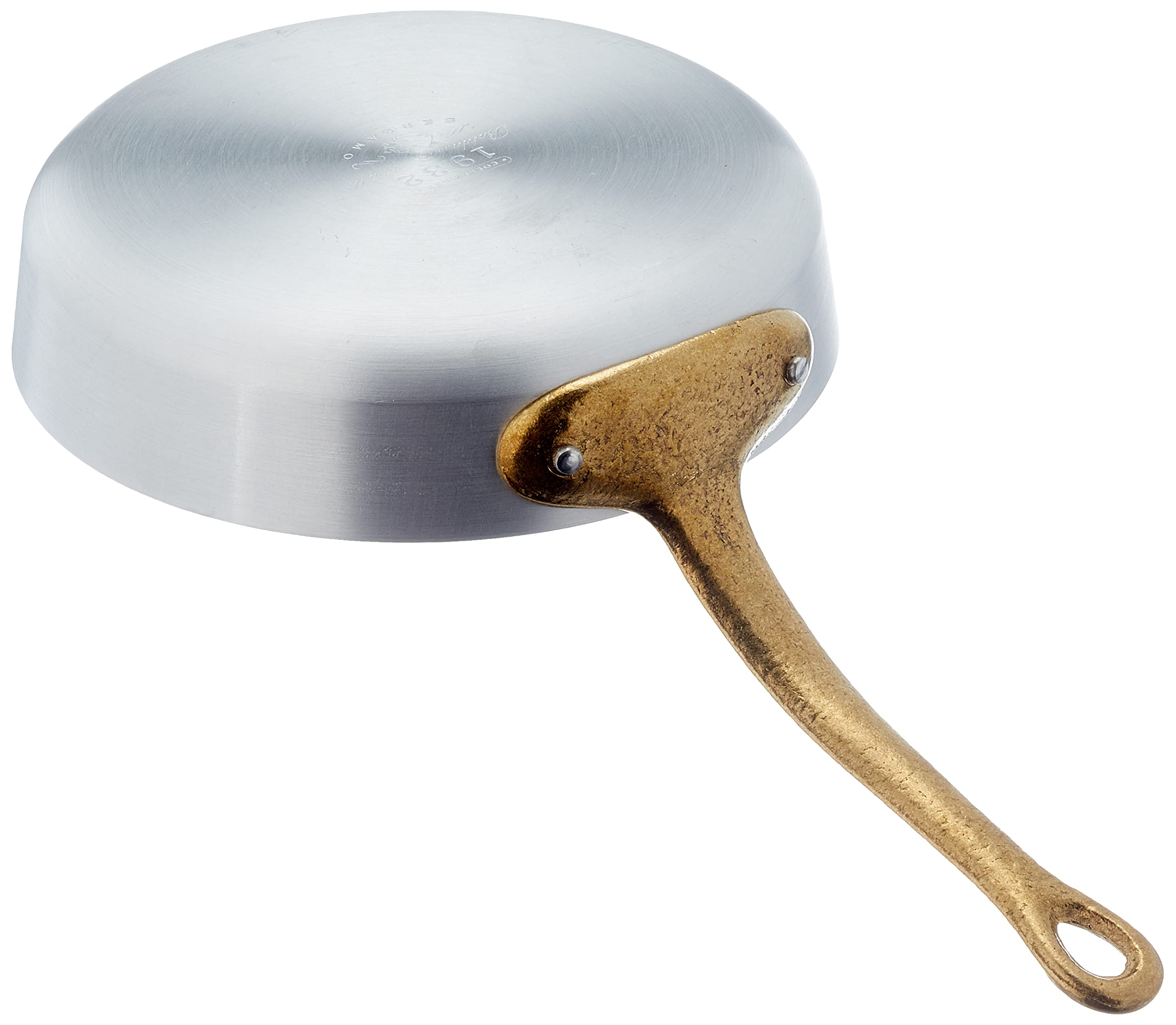 pentole-agnelli-alma11116-padellino-a-servire-con-manico-in-ottone-alluminio-3-m image 4