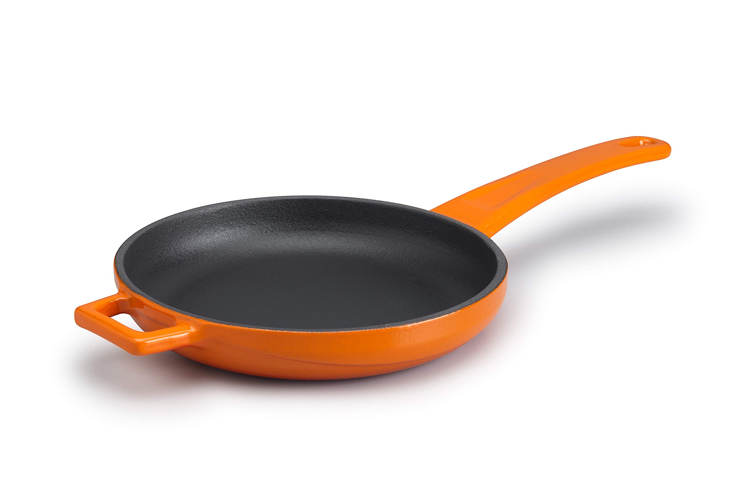 pentole-agnelli-slowcook-padella-in-ghisa-20-cm-con-manico-arancio image 3