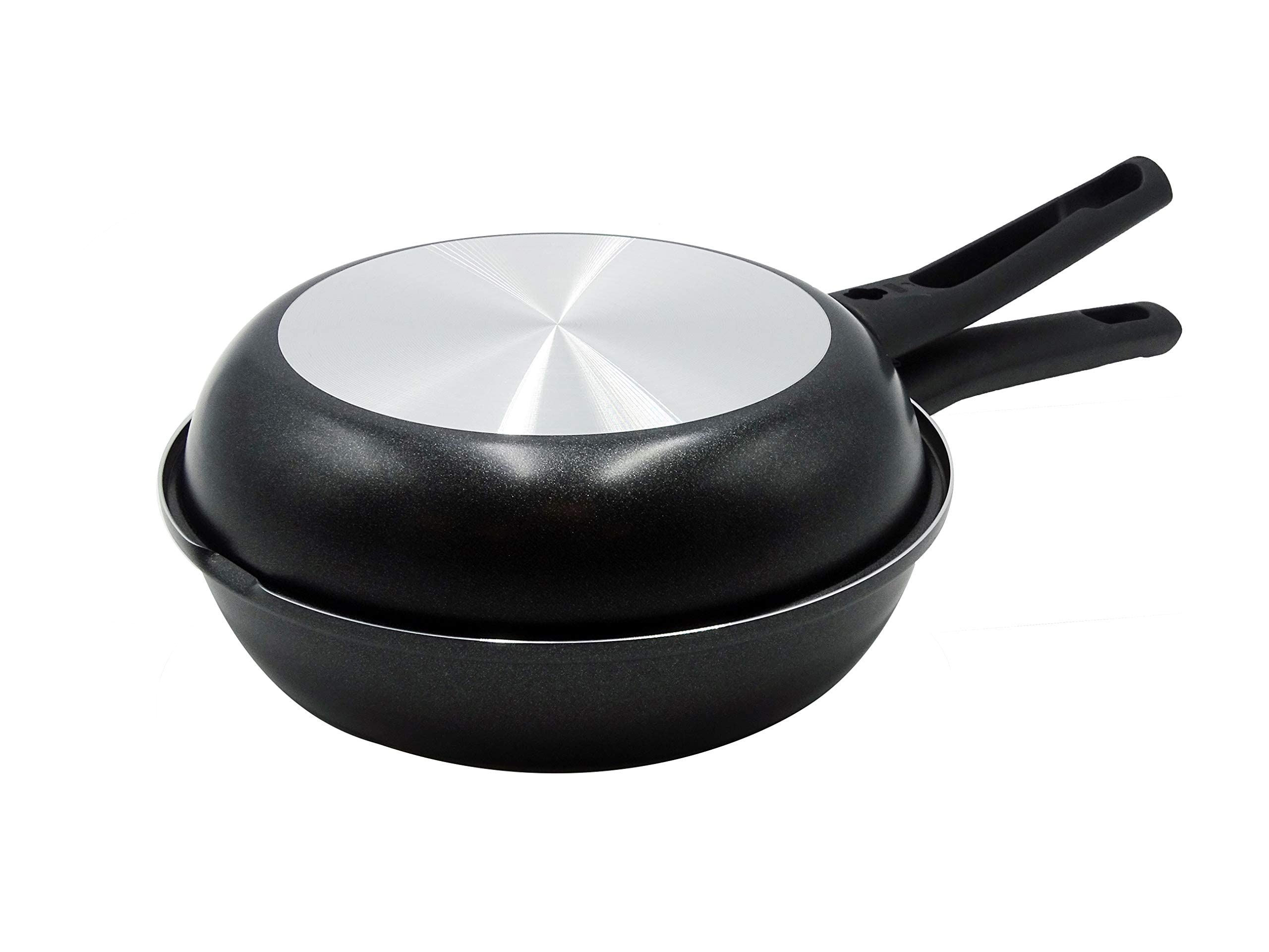 pentole-agnelli-family-cooking-fornetto-padella-doppia-in-alluminio-antiaderente image 1