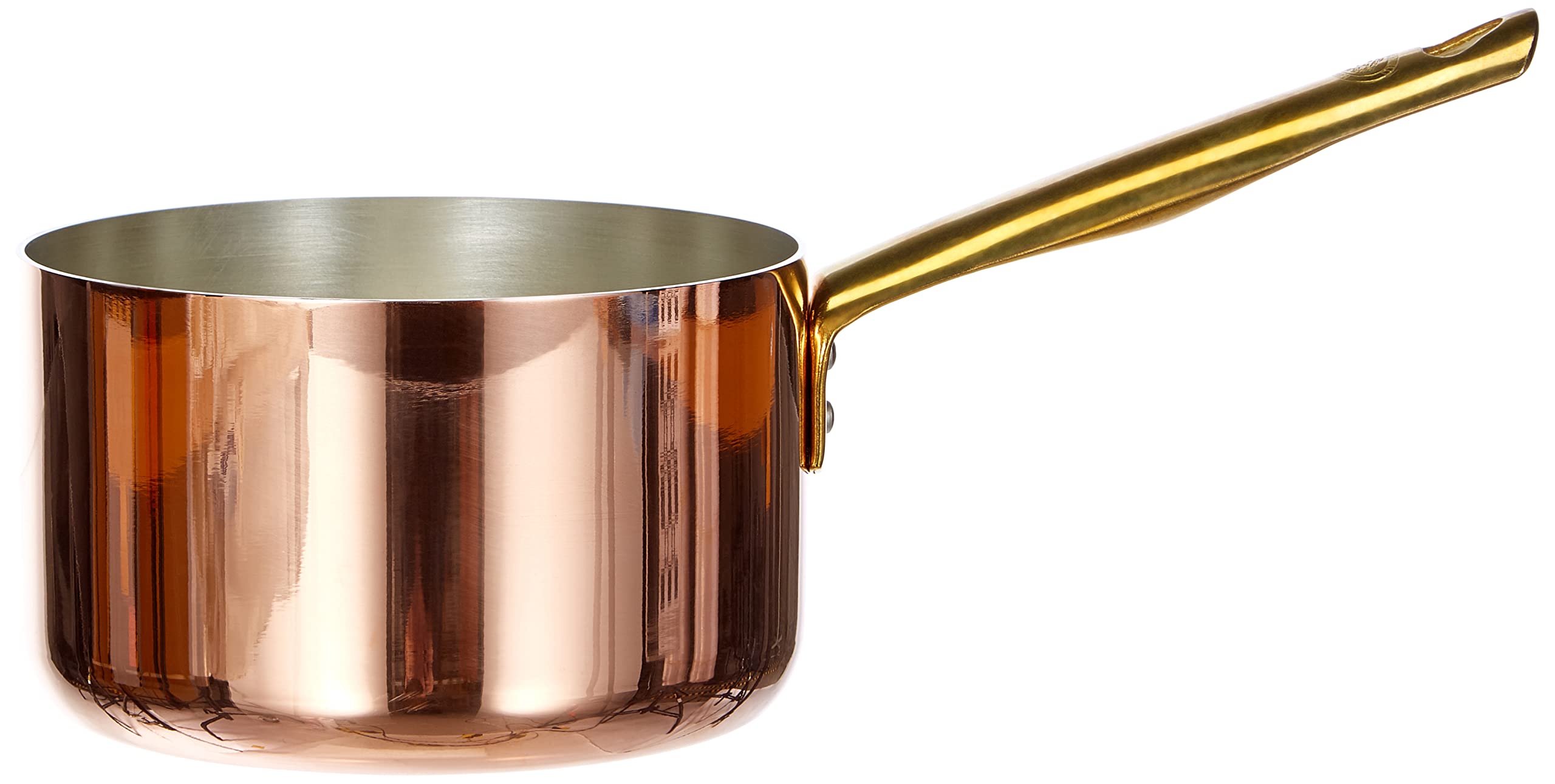pentole-agnelli-linea-rame-casseruola-alta-con-manico-inox-rame-stagnato-a-mano- image 2