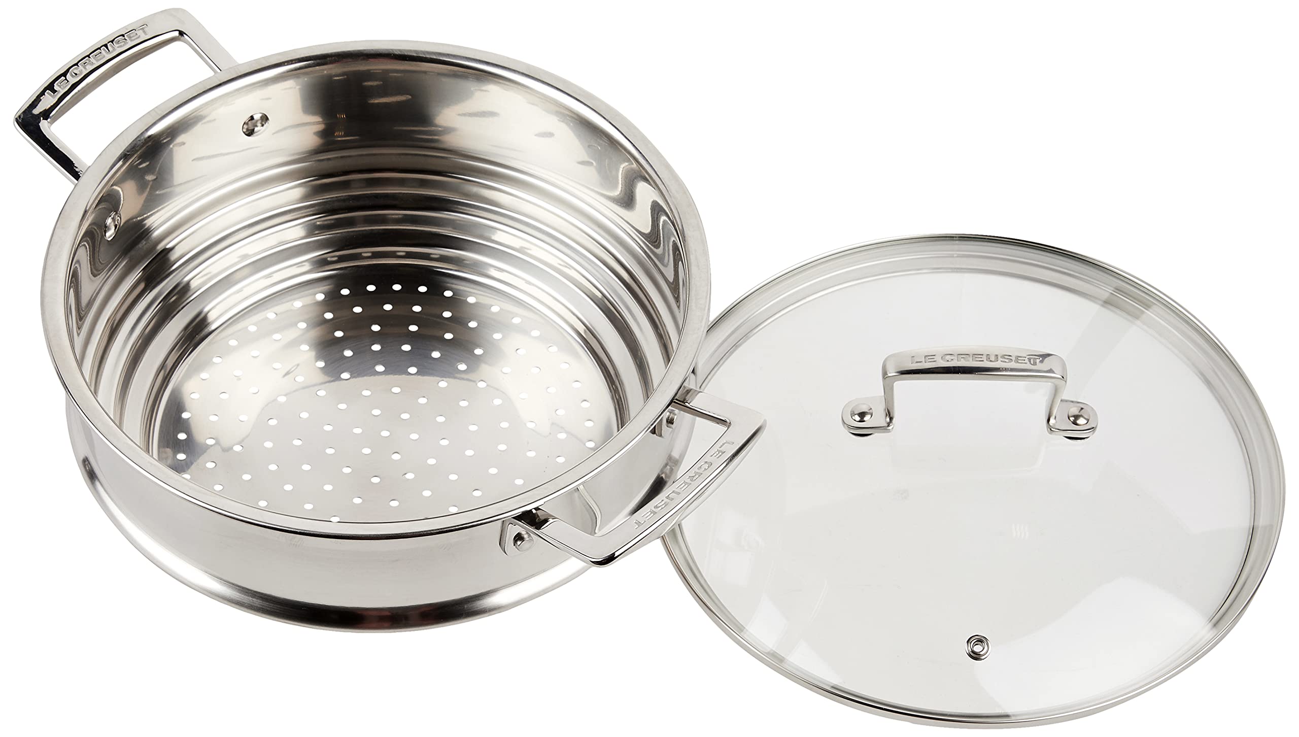 le-creuset-cestello-per-cottura-al-vapore-grande-in-acciaio-inox-con-coperchio-i image 4