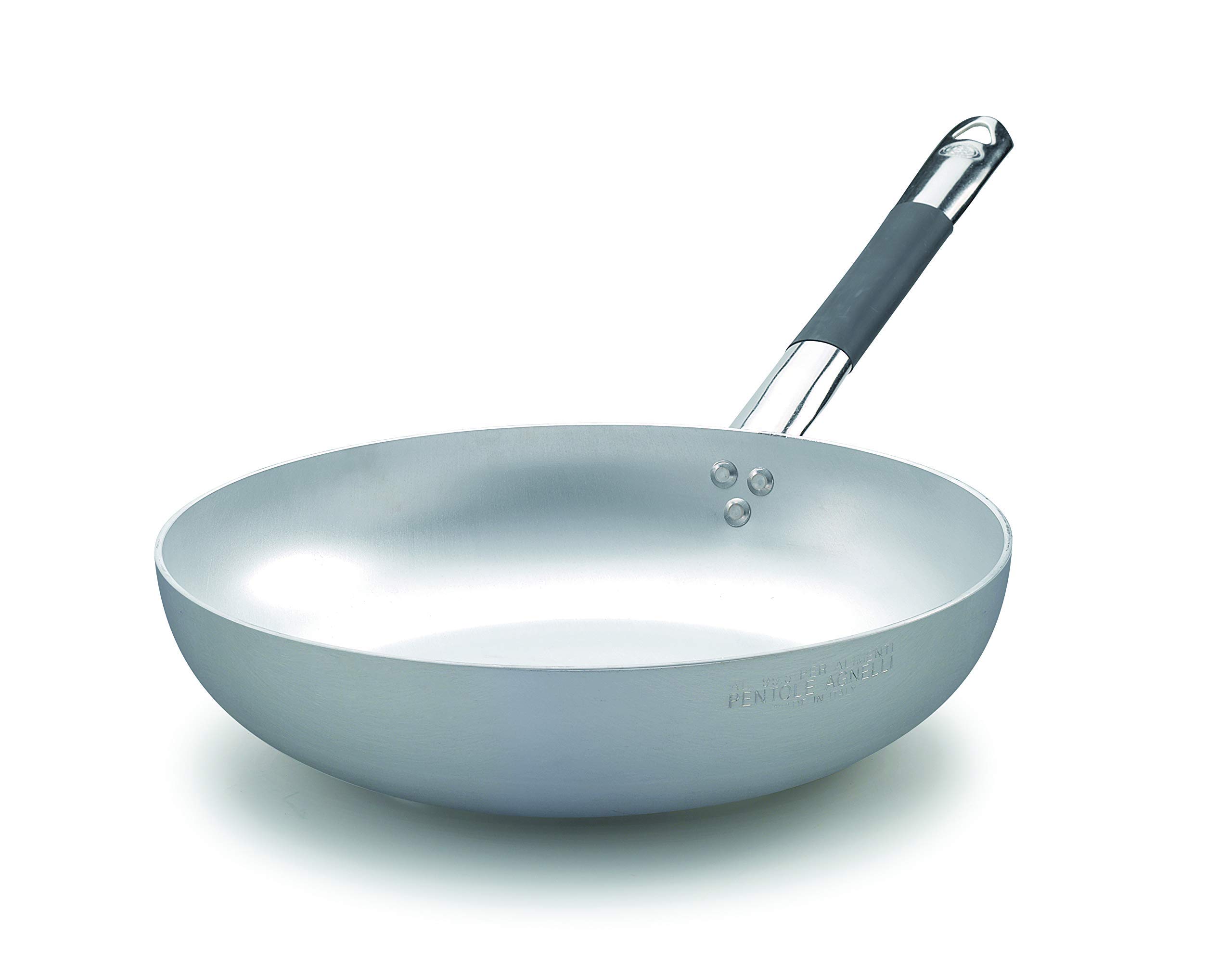 pentole-agnelli-linea-alluminio-induzione-padella-svasata-alta-36-cm-con-fondo-a image 1
