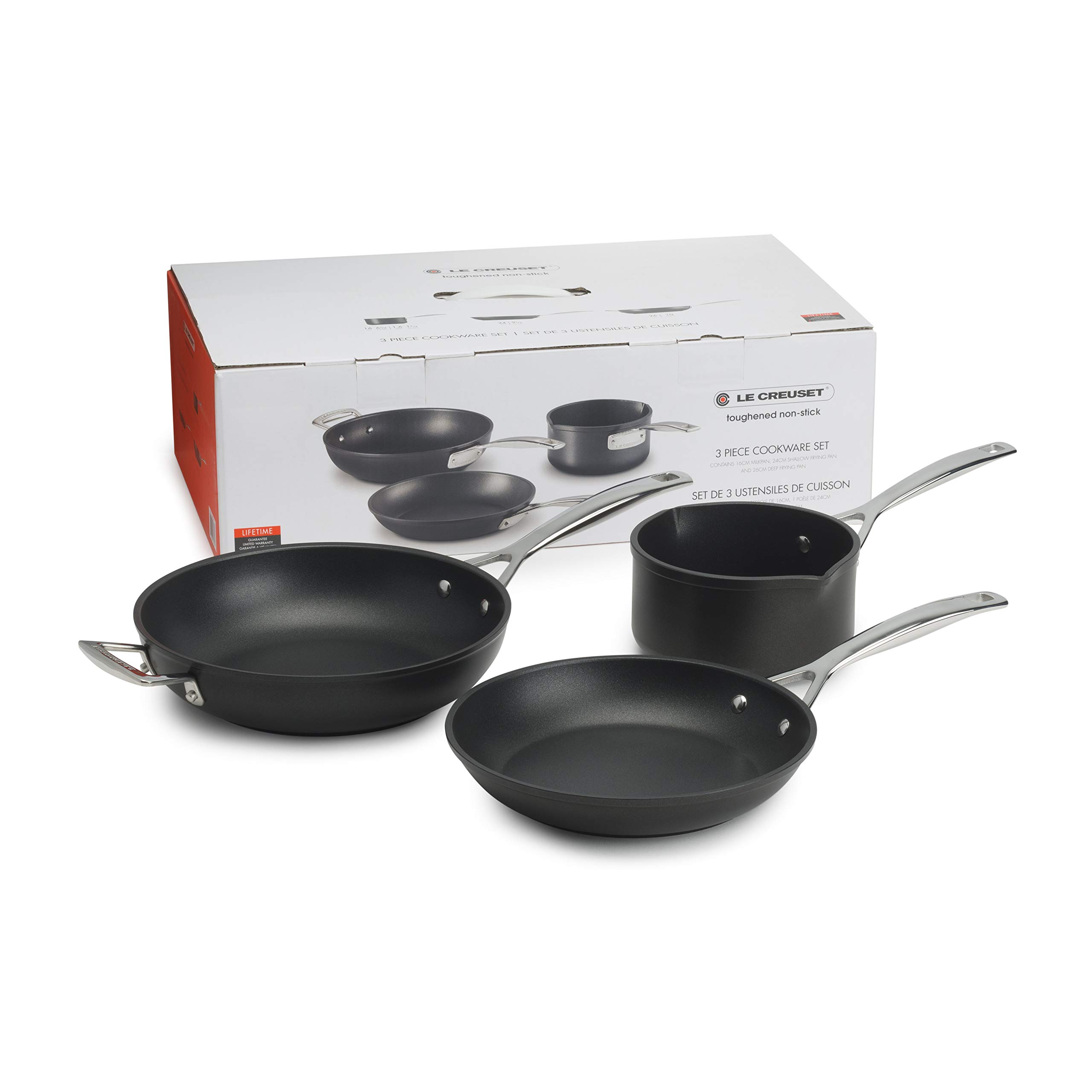 le-creuset-set-3-pezzi-casseruola-16-cm-padelle-24-e-26-cm-alluminio-antiaderent image 6