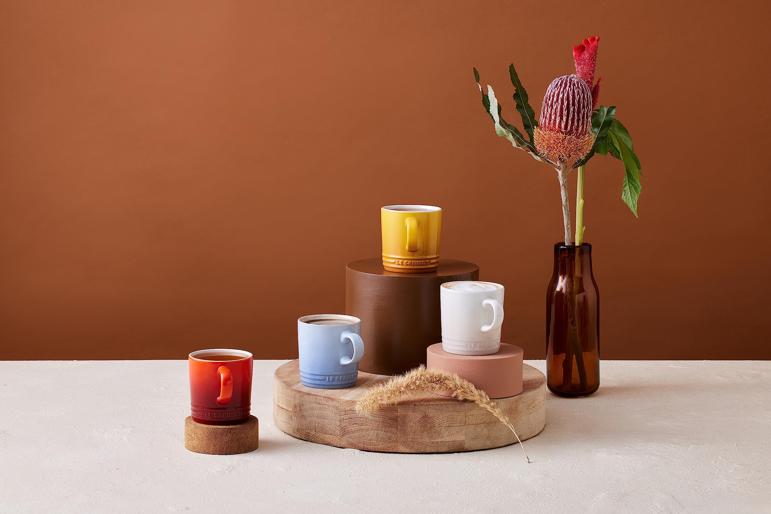le-creuset-set-di-4-tazze-in-gres-350-ml-elements-colori-cayenne-nectar-meringue image 6