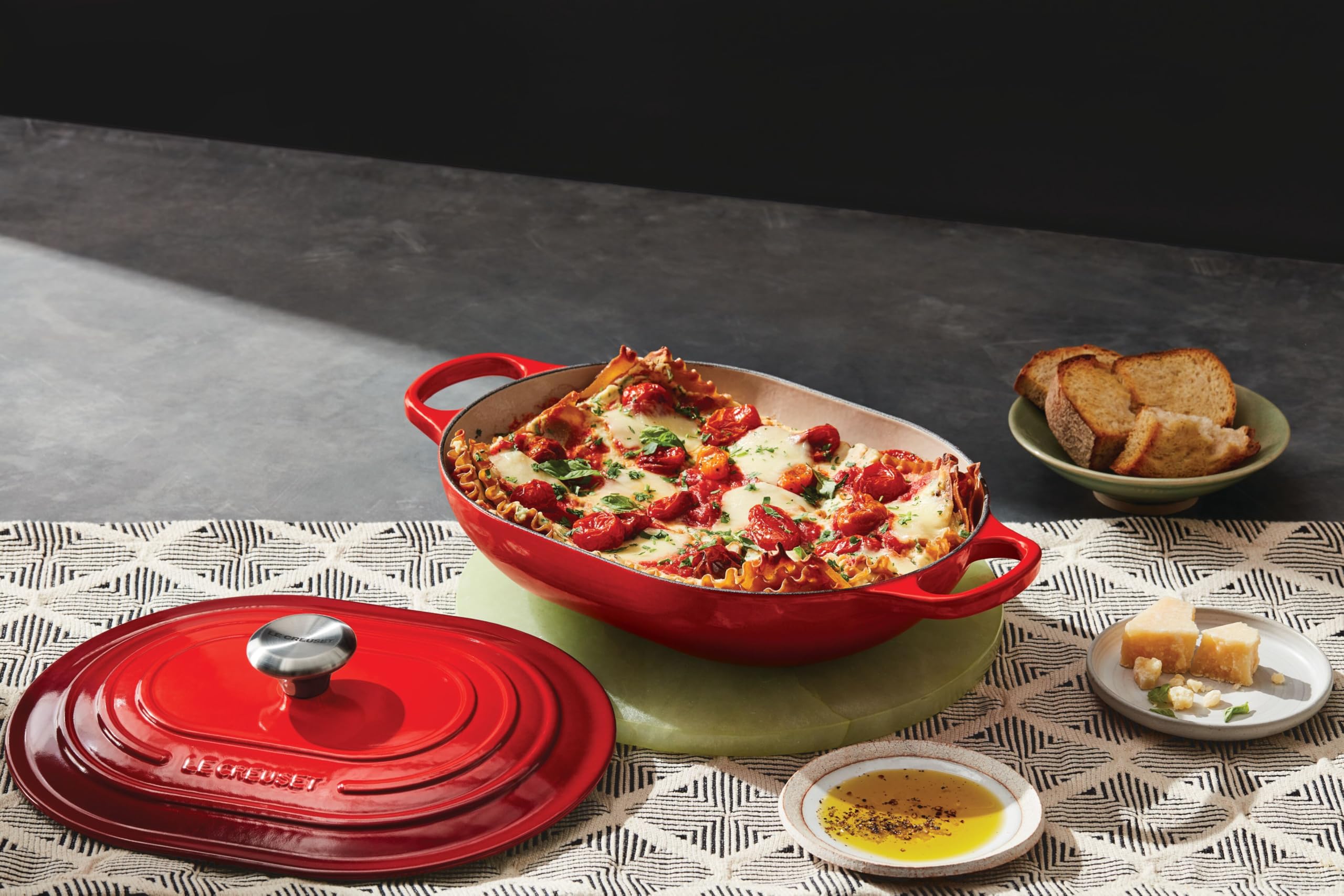 le-creuset-casseruola-oblong-evolution-in-ghisa-vetrificata-31-cm-3-4-litri-cili image 5