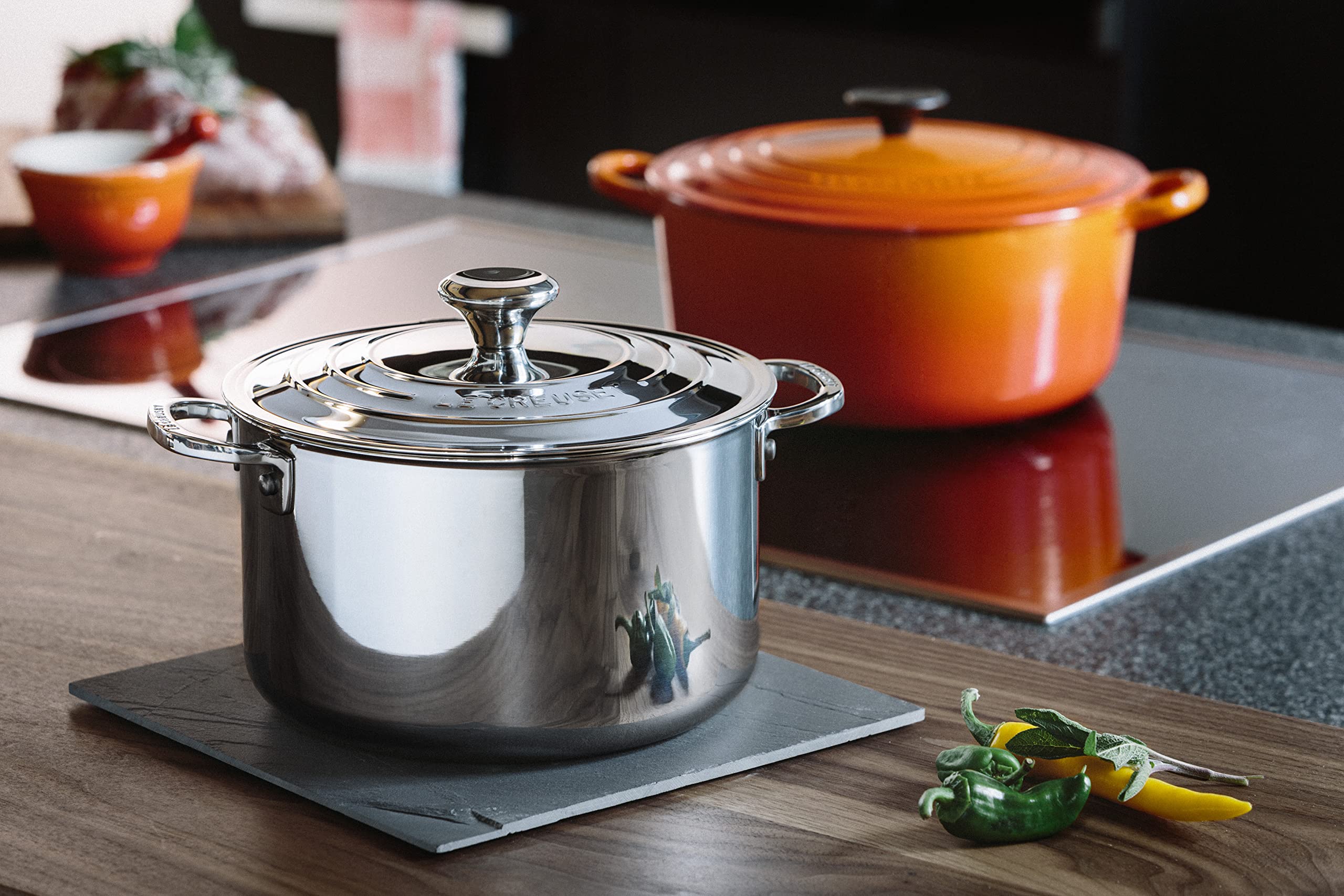 le-creuset-casseruola-profonda-con-coperchio-in-acciaio-inox-3-strati-24-cm image 6